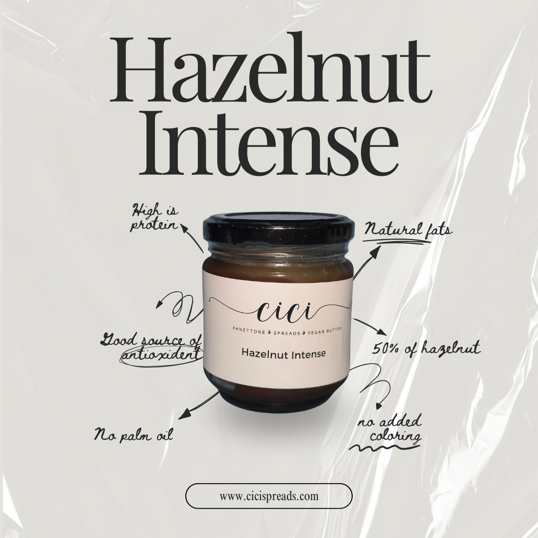 Rich Chocolate Hazelnut Intense Spread – No Palm Oil, Made with