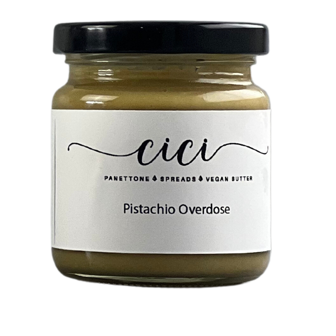 Image of pistachio spread with no background