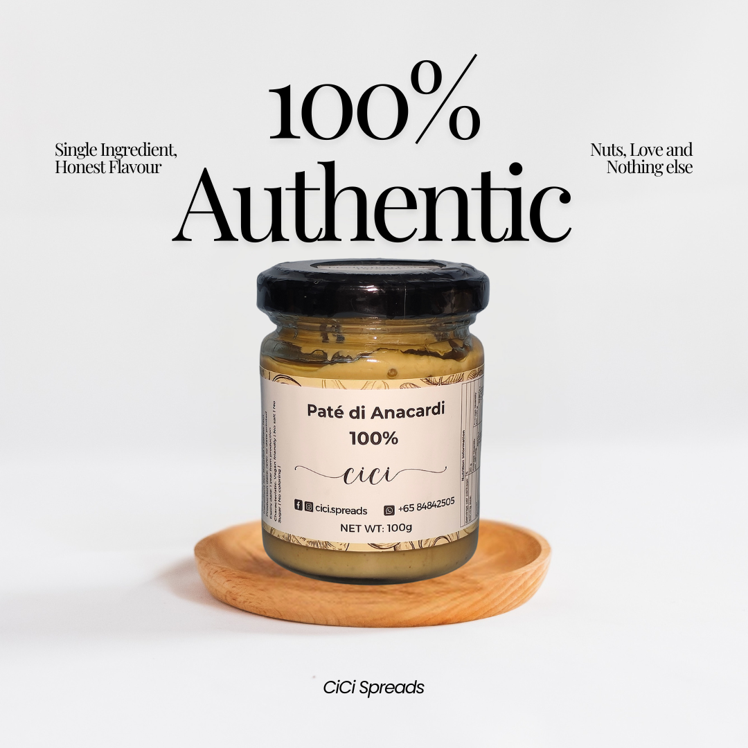 [Made in SG 🇸🇬] 100% Cashew Nut paste (100g)
