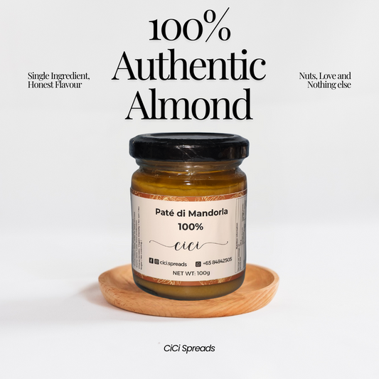 [Made in SG🇸🇬] 100% Almond nut paste (100g)