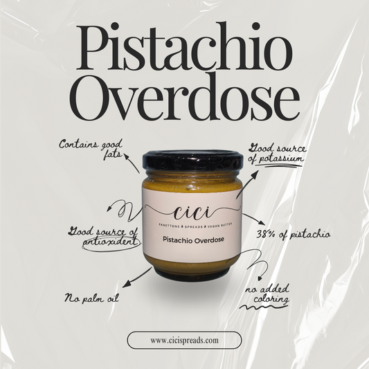 [Made in SG 🇸🇬] Pistachio Cream Spread (Pistachio Overdose) 100g | 200g contains 38% pistachio