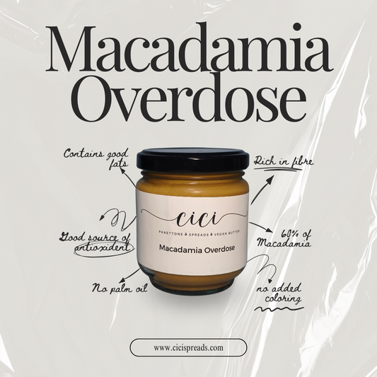 [Made in SG 🇸🇬] Macadamia Cream Spread 200g (Macadamia Overdose) at least 60% macadamia