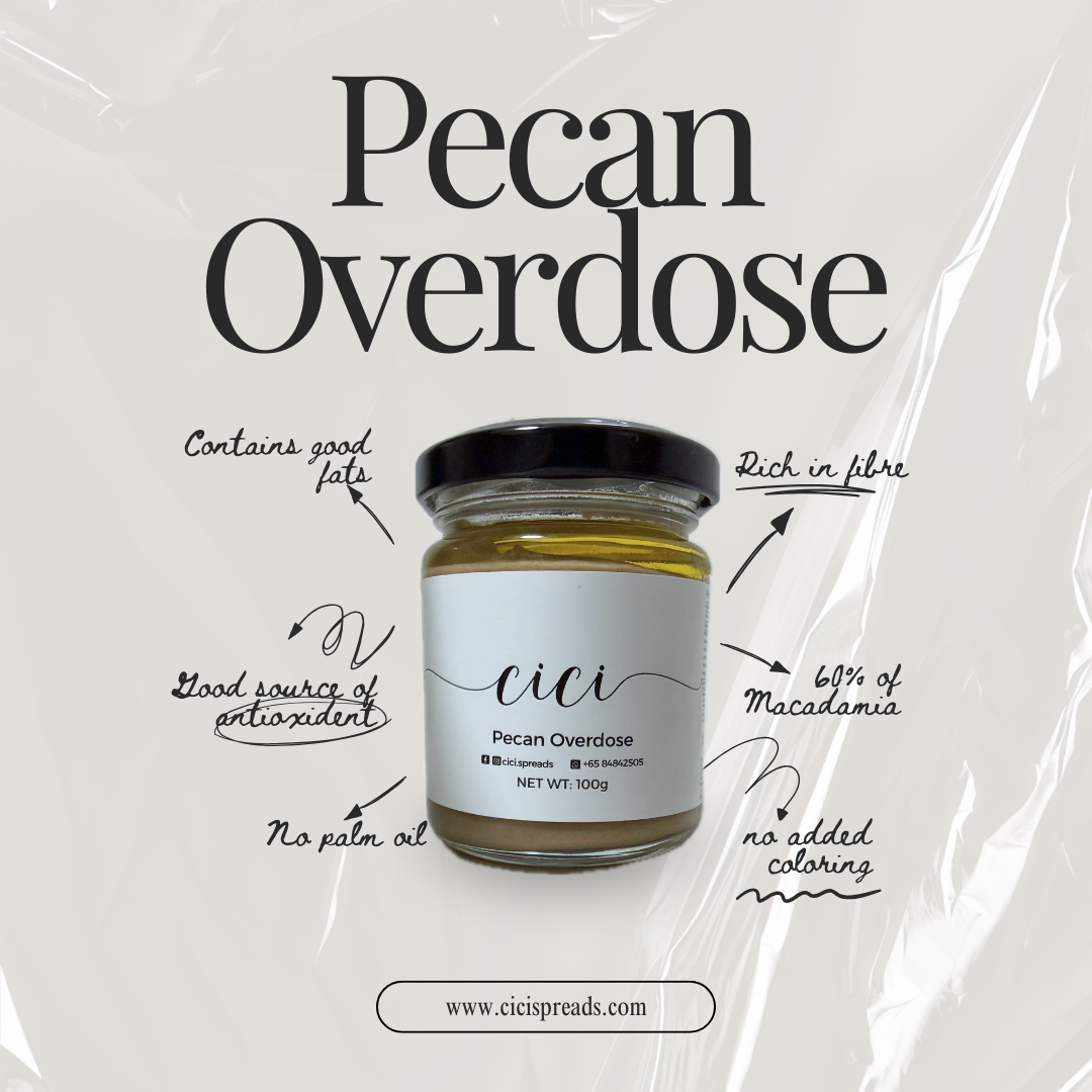 Pecan Overdose - Pecan milk spread contains 60% pecan