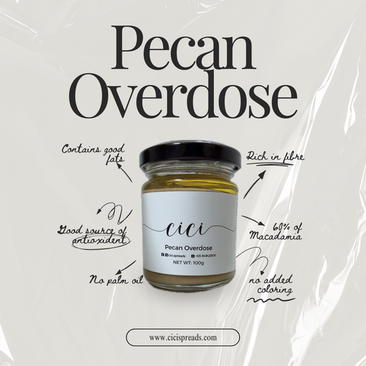 Pecan Overdose - Pecan milk spread contains 60% pecan